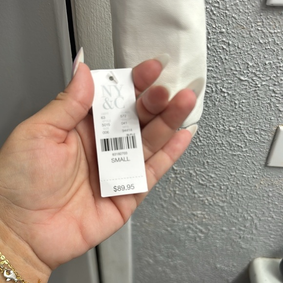 Faux leather jacket - Picture 4 of 8